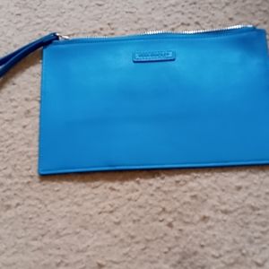 Vera Bradley slim blue wristlet